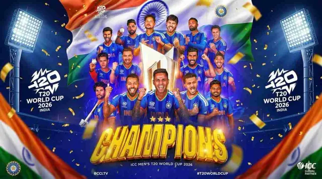 India Become First Team to Win Back-to-Back T20 World Cups