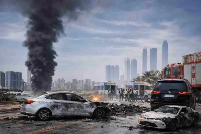 Indian Killed in Abu Dhabi After Missile Debris Falls Amid Escalating West Asia Conflict