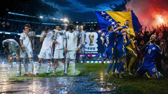 Italy Fail to Qualify for FIFA World Cup, Fans Protest on Streets.