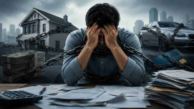 India's Middle Class Is Drowning in Debt: 60% Spend Entire Income on EMIs