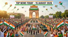 Top News Today (15 August): India, World, Economy & Odisha