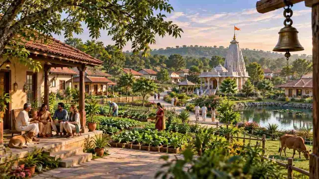 Why an Indian-Style Vedic Village Is Being Built in America