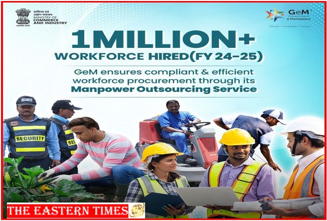GeM facilitates hiring of over 1 million resources in FY 2024-25