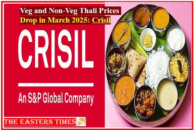 veg, nonveg thali price drop: crisil