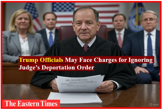 trump officials, judge
