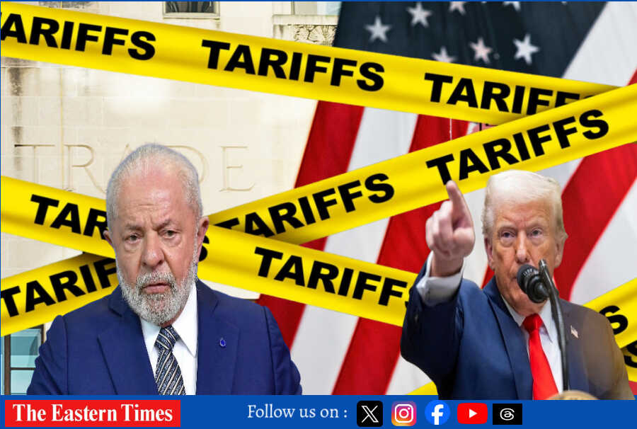 brazil president Lula react to trump tariffs