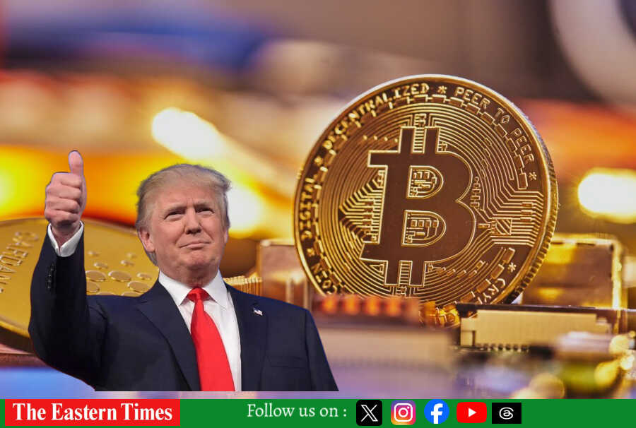 bitcoin, trump support