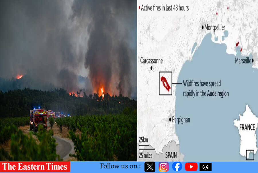 France wildfire