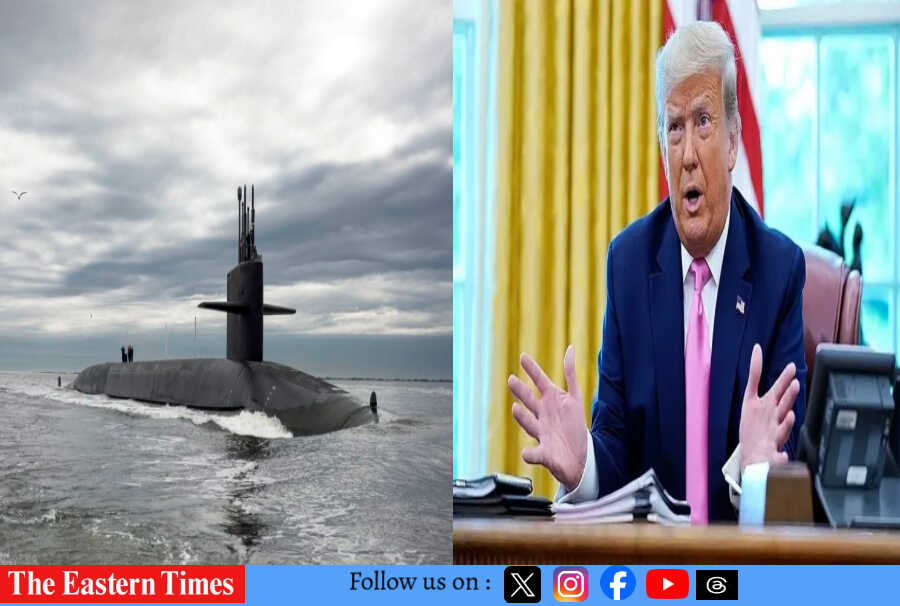 Trump Moves Nuclear Submarines After Medvedev’s Warning, Sparking Global Concern