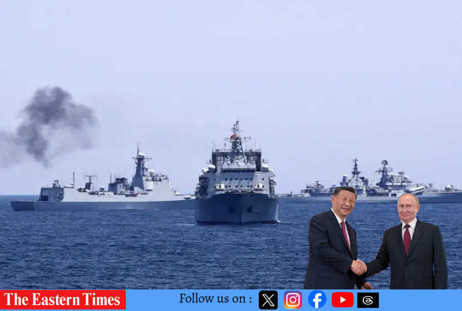 Russia, China Conduct Naval Drills Amid U.S. Nuclear Sub Deployment Orders by Trump