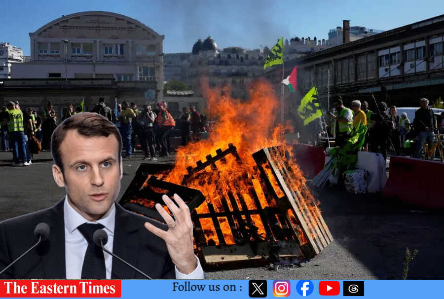 France Strikes and School Blockades Over Budget Cuts Put Macron Under Pressure