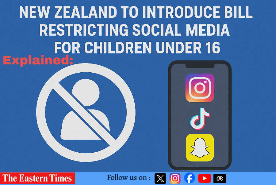 New Zealand plans to restrict social media use for children under 16.