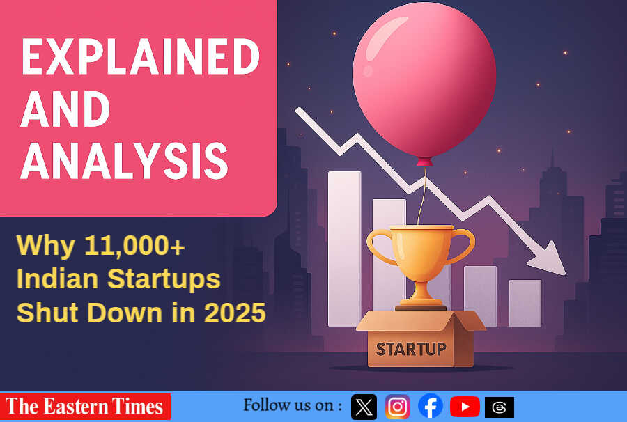 why11,000 Indian startups have shut down in 2025,