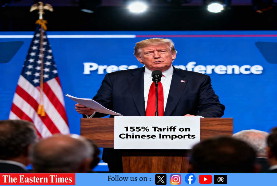 Trump Confirms 155% Tariff on Chinese Imports from November 1