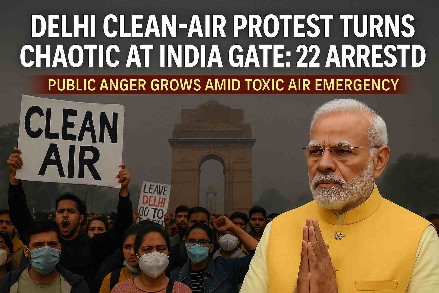 Delhi Pollution Protest