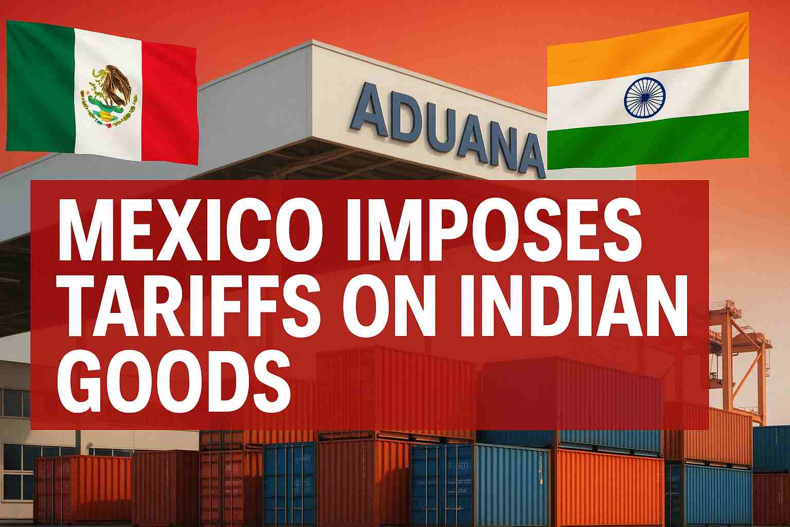 Mexico Imposes Up to 50% Tariffs on Indian Imports From 2026
