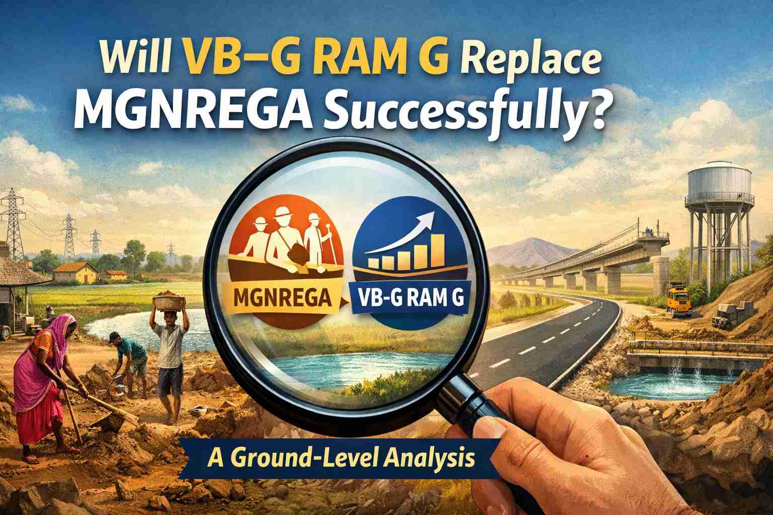 Will VB–G RAM G Replace MGNREGA Successfully? A Ground-Level Analysis