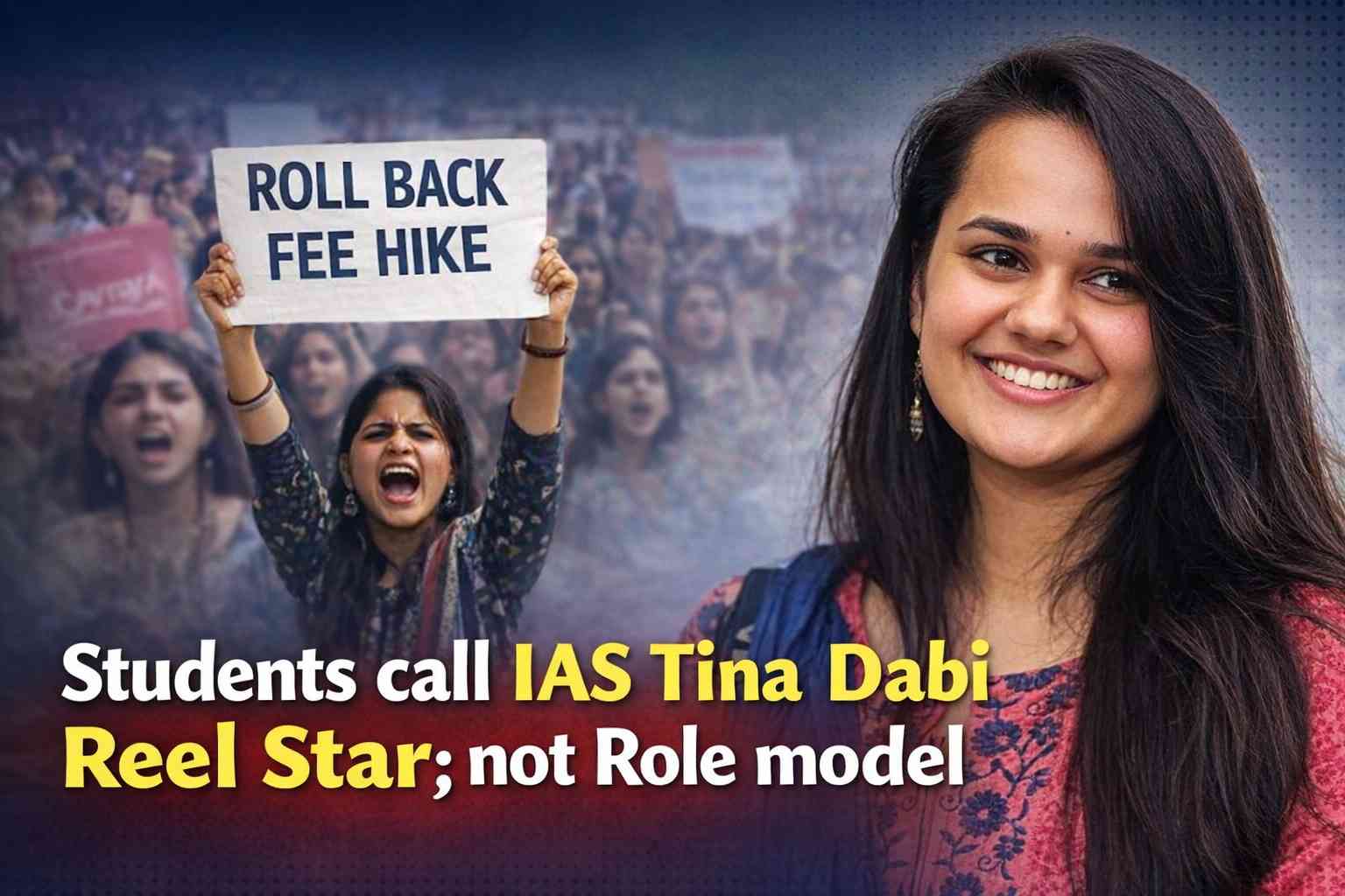 Students Call Tina Dabi ‘Reel Star’