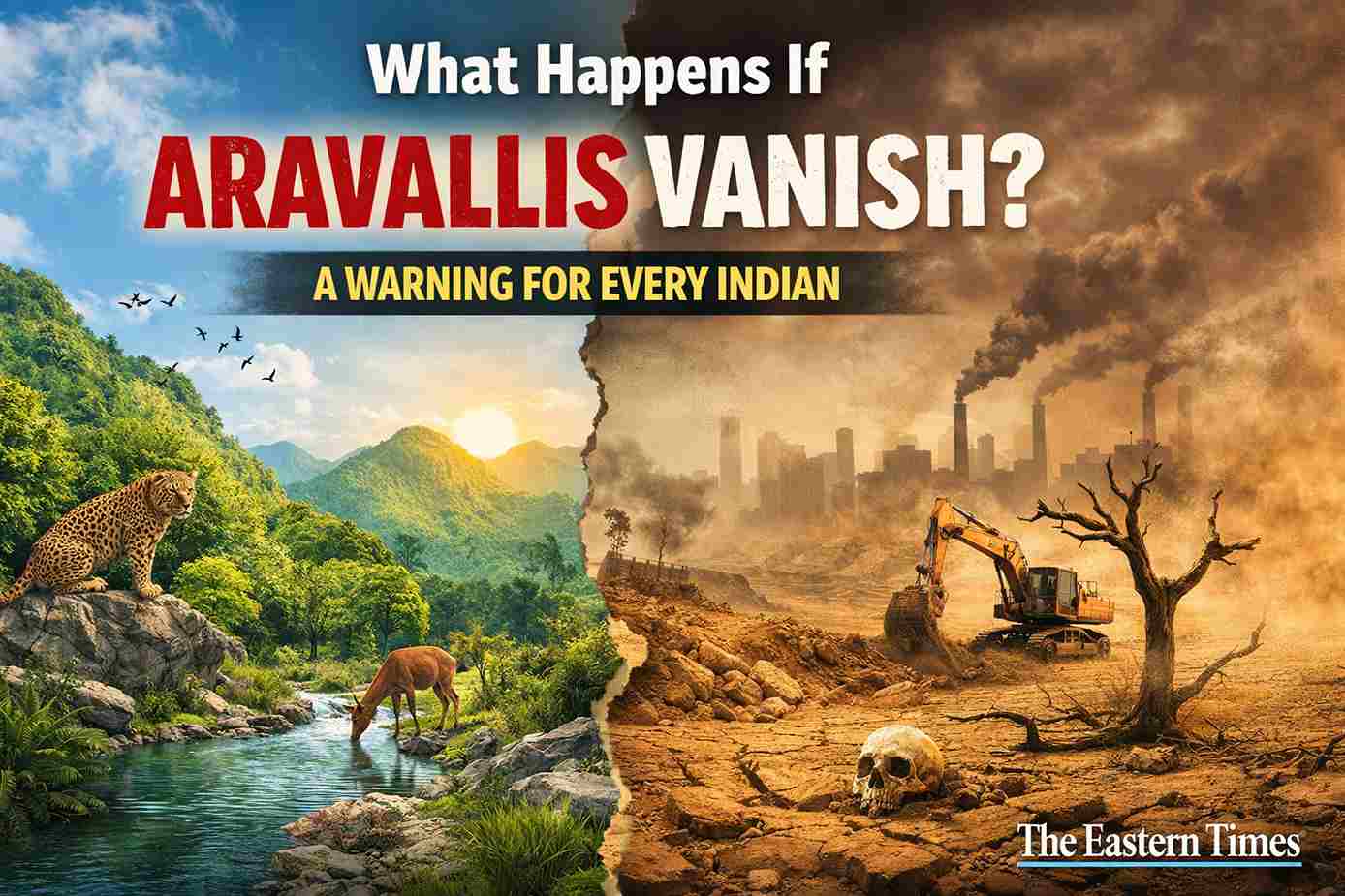 What Happens If Aravallis Vanish? A Warning for Every Indian