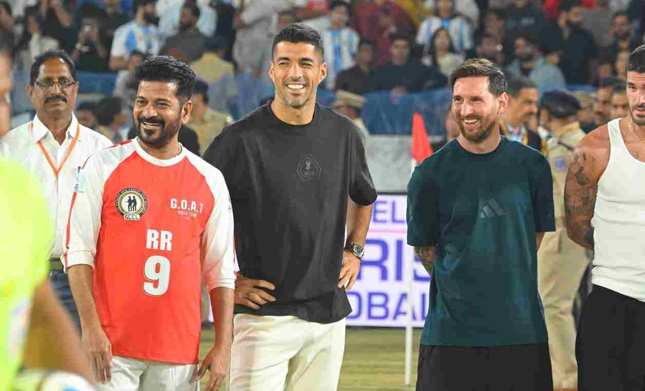 Lionel Messi Thanks Hyderabad Fans During India Tour