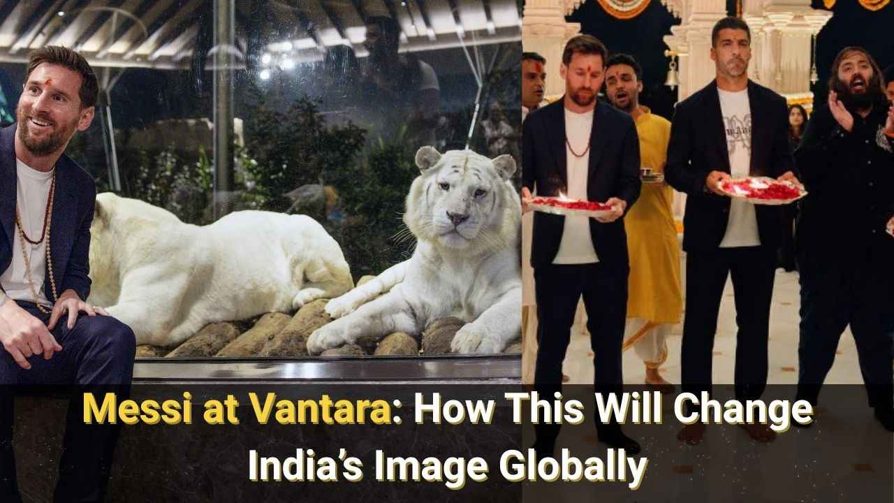 Messi at Vantara: How This Will Change India’s Image Globally