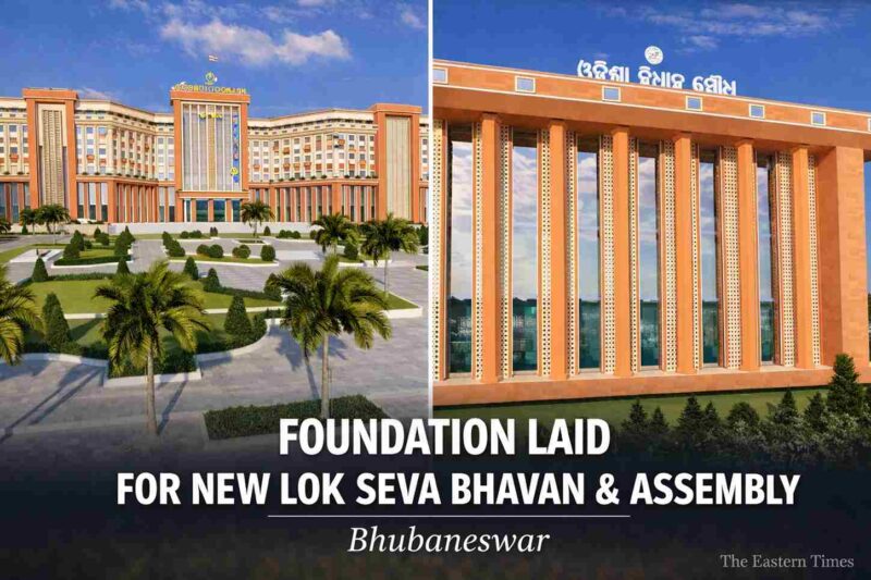 Foundation Laid for New Lok Seva Bhavan, Assembly in Bhubaneswar