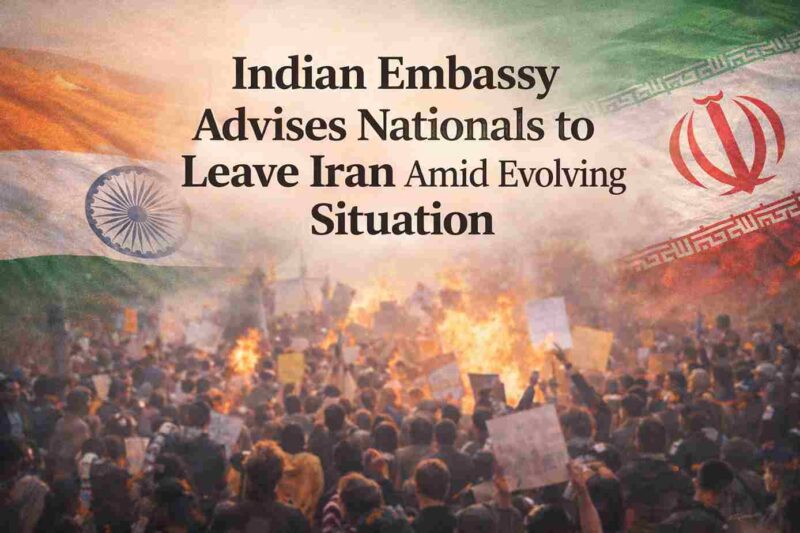 Indian Embassy Advises Nationals to Leave Iran Amid Security Concerns
