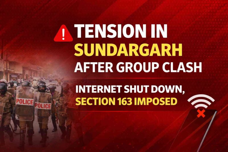 Sundargarh Tense After Group Clash; Internet Shut Down, Section 163 Imposed