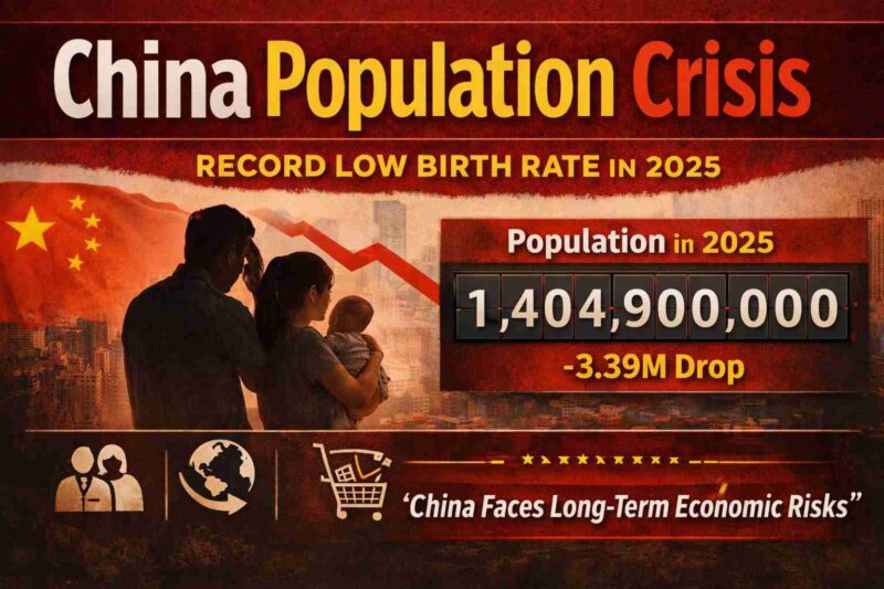 China’s Low Birth Rate, Ageing Population Spark Economic Alarm