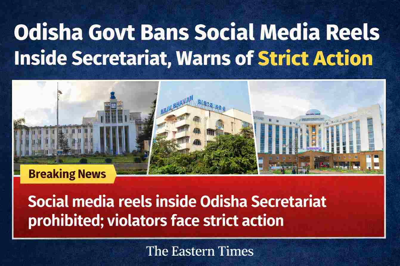 Odisha Govt Bans Social Media Reels Inside Secretariat, Warns of Strict Action
