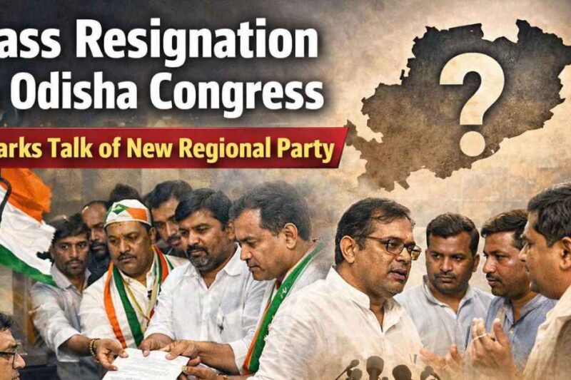 Mass Resignation in Odisha Congress Sparks Talk of New Regional Party