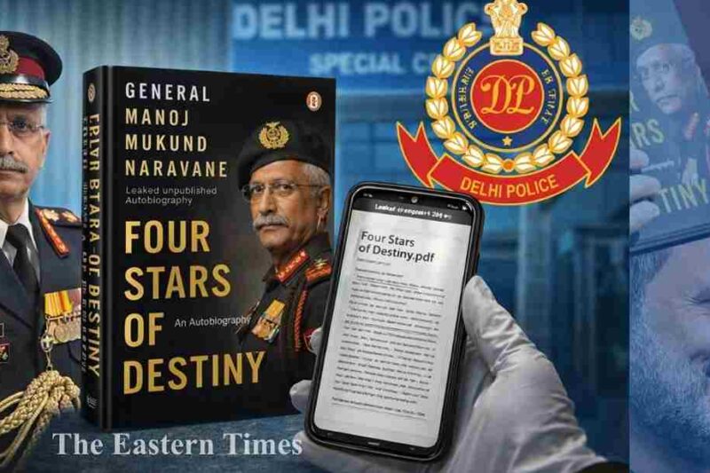 FIR Registered in Leak Case of General MM Naravane’s Unpublished Book