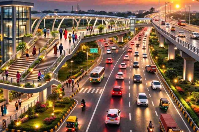 New Skywalks and Bridge to Ease Bhubaneswar–Cuttack Traffic